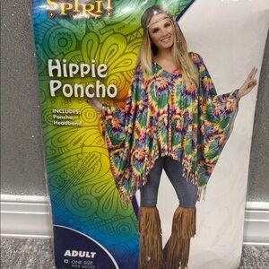 Spirit Hippie Poncho - Multicolor